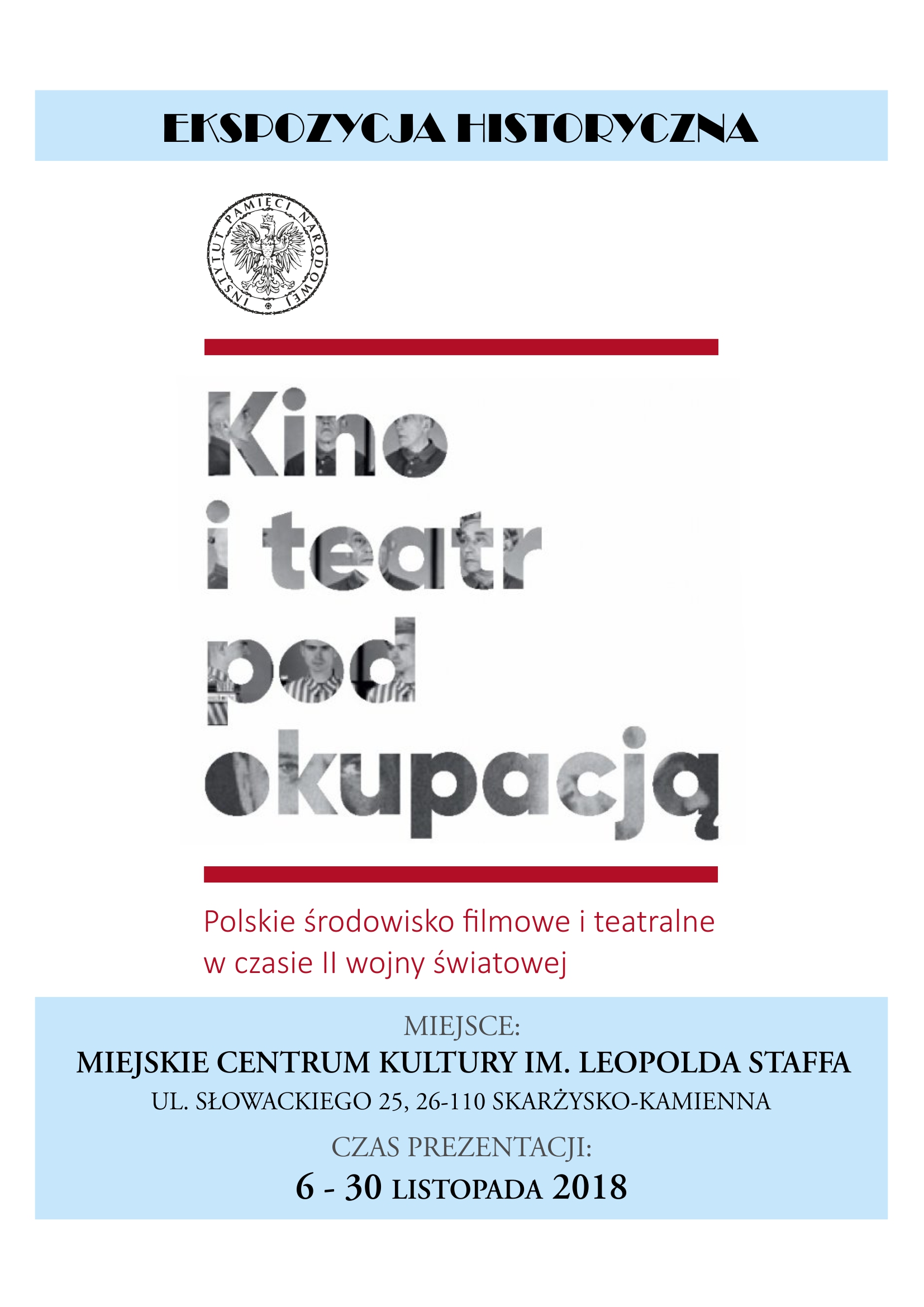 kino i teatr pod okupacja