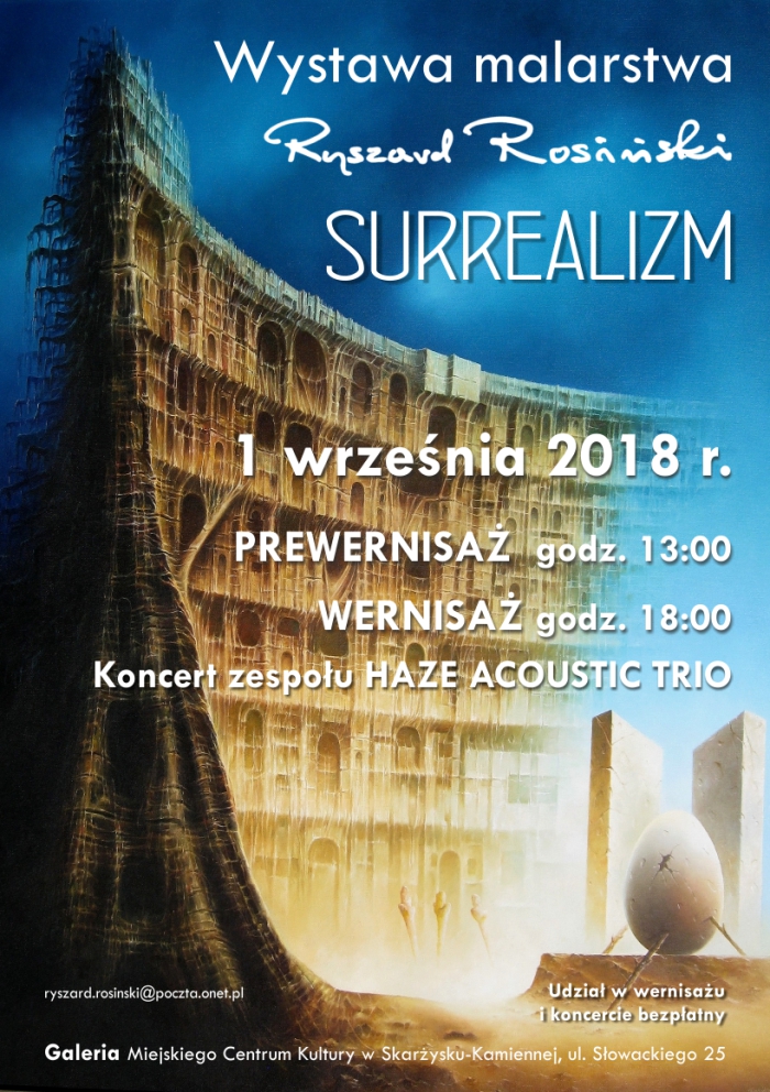 wystawa R.Rosinski SURREALIZM