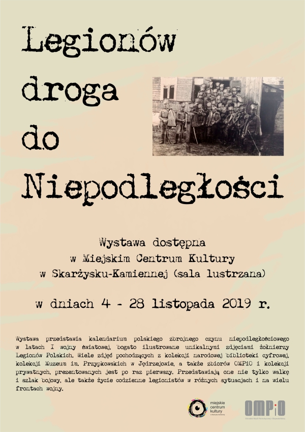 wystawa legionow droga do niepodleglosci